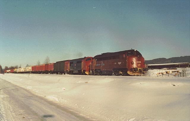 Rørosbanen, 1994-02   Photo: GM-Gruppen