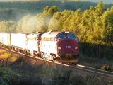 Train 5794 with Di3.619 and Di3.628, 2000-09-06   Photo: Øystein Røkkum