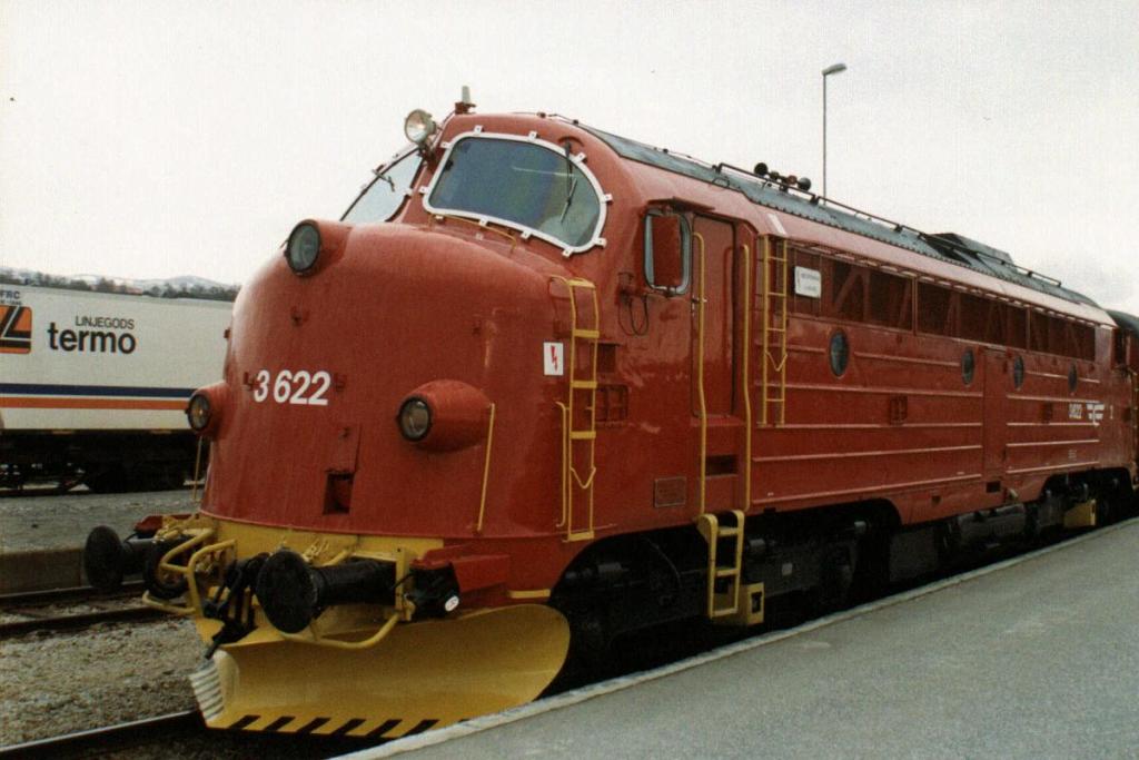 Fauske (train 451), 1992-05-20   Photo: Steinar Braaten
