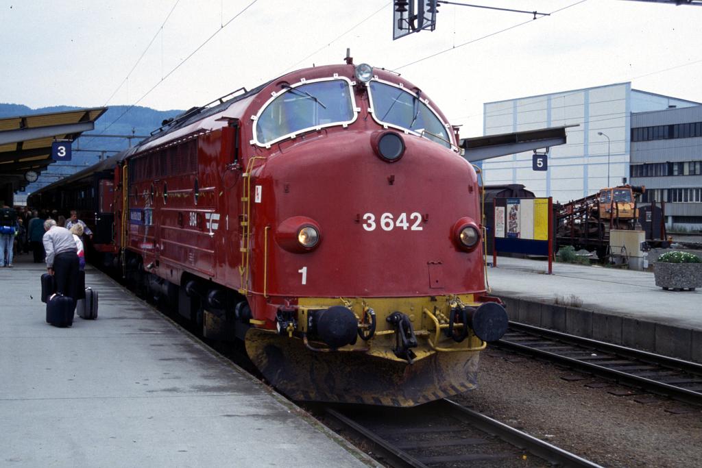 Trondheim (train 457), 1993-07-12 Photo: Lolke Bijlsma
