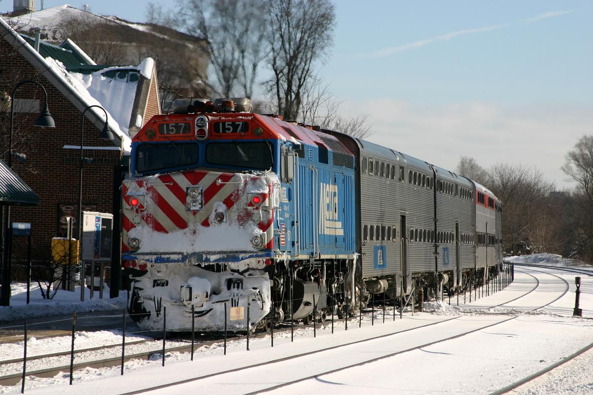 train 522 - Winfield  2005-01-23